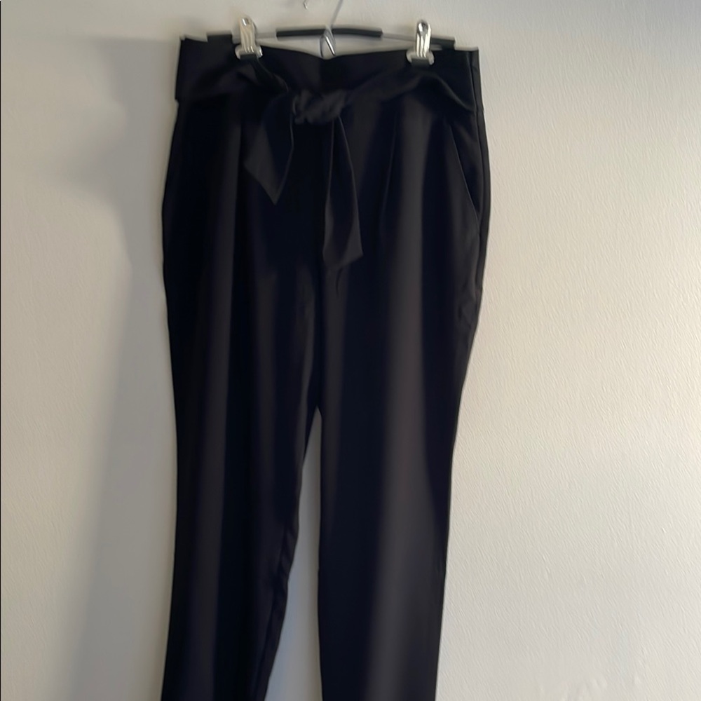 NEW! Bar III Black Pants with Tie Waist - No tags.
